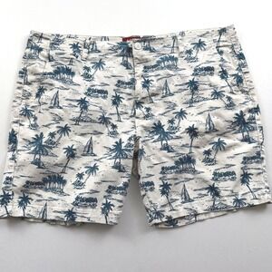 Arizona‎ Jean Co. Palm Tree Print Shorts Casual Summer Mens Size 42